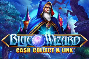 Playtech : Blue Wizard: Cash Collect & Link - JPMAXWIN188