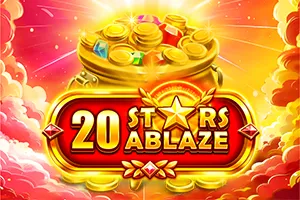 Playtech : 20 Stars Ablaze - JPMAXWIN188