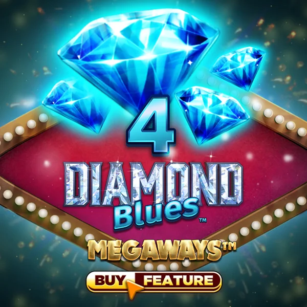 Microgaming : 4 Diamond Blues&trade; - Megaways&trade; - JPMAXWIN188
