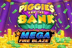 Playtech : Mega Fire Blaze: Piggies and the Bank™ PPJP - JPMAXWIN188