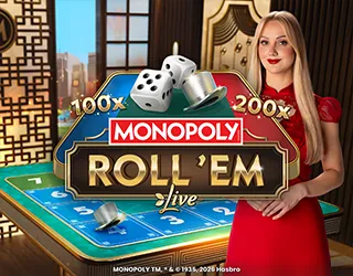 MONOPOLY Roll em - JPMAXWIN188